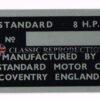 Chassis plate - Standard 8