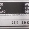 Chassis plate - Austin 1959-60