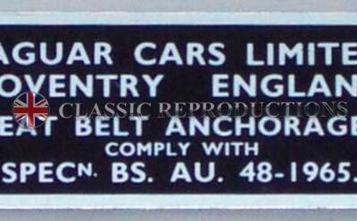 Seat Belt Anchorage plate