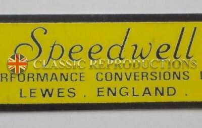 Speedwell plate - Yellow