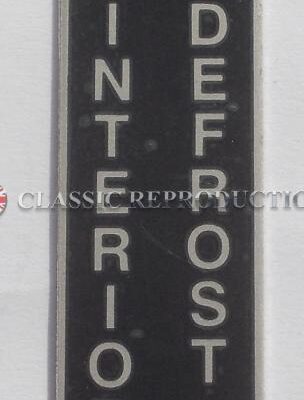 Interior Defrost - Left