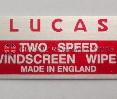 Lucas Two Speed Wiper plate