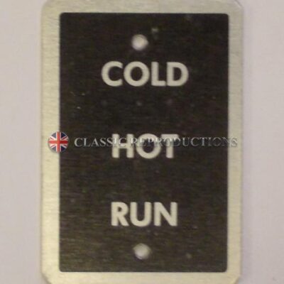 Cold Hot Run choke plate