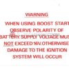 Electrical Warning label - MG, TR8 and other BL cars