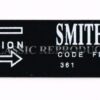 Smiths Heater Motor rotation label