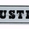 Rocker Cover label, Austin