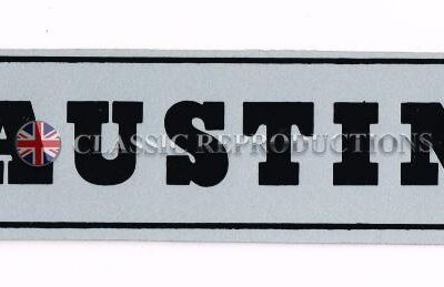 Rocker Cover label, Austin