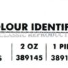Rover paint colour label - Almond