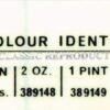 Rover paint colour label - Cameron Green