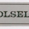 Rocker Cover label, Wolseley