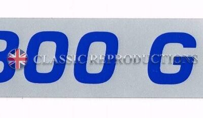 Rocker Cover label, 1300GT - Ford