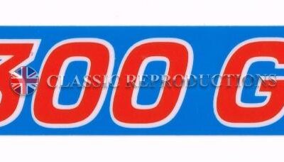 Rocker Cover label, 1300GT