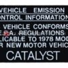 Catalyst label 1978