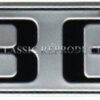 Tailgate Badge Insert MGB GT - Black