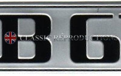 Tailgate Badge Insert MGB GT - Black