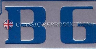 Tailgate Badge Insert MGB GT - Blue