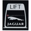 Jaguar Seat Belt Lift Tag