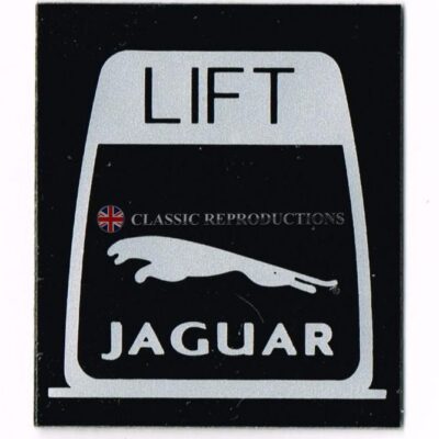 Jaguar Seat Belt Lift Tag