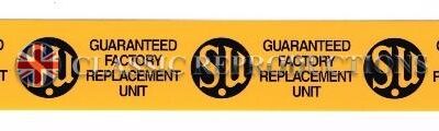 SU Fuel Pump label