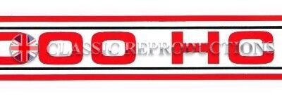 Rocker Cover label, 2000 HC - Ford