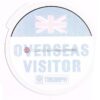 Triumph Overseas Visitor sticker