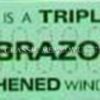 Triplex ZEBRAZONE toughened glass (green)