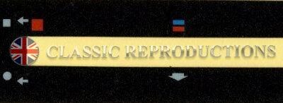 Dash Heater Slide decal - Ford Escort Mk2, Capri Mk2