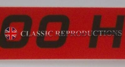 Rocker Cover label, 1100HC - Ford Escort etc