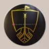 Wheel centre badge - Rover P6 - Gold/Black