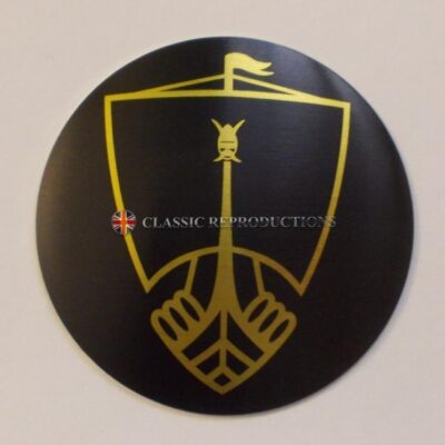 Wheel centre badge - Rover P6 - Gold/Black