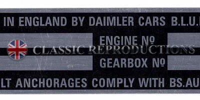 Chassis plate - Daimler Sovereign