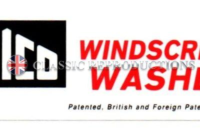 Trico Windscreen Washer Bottle label